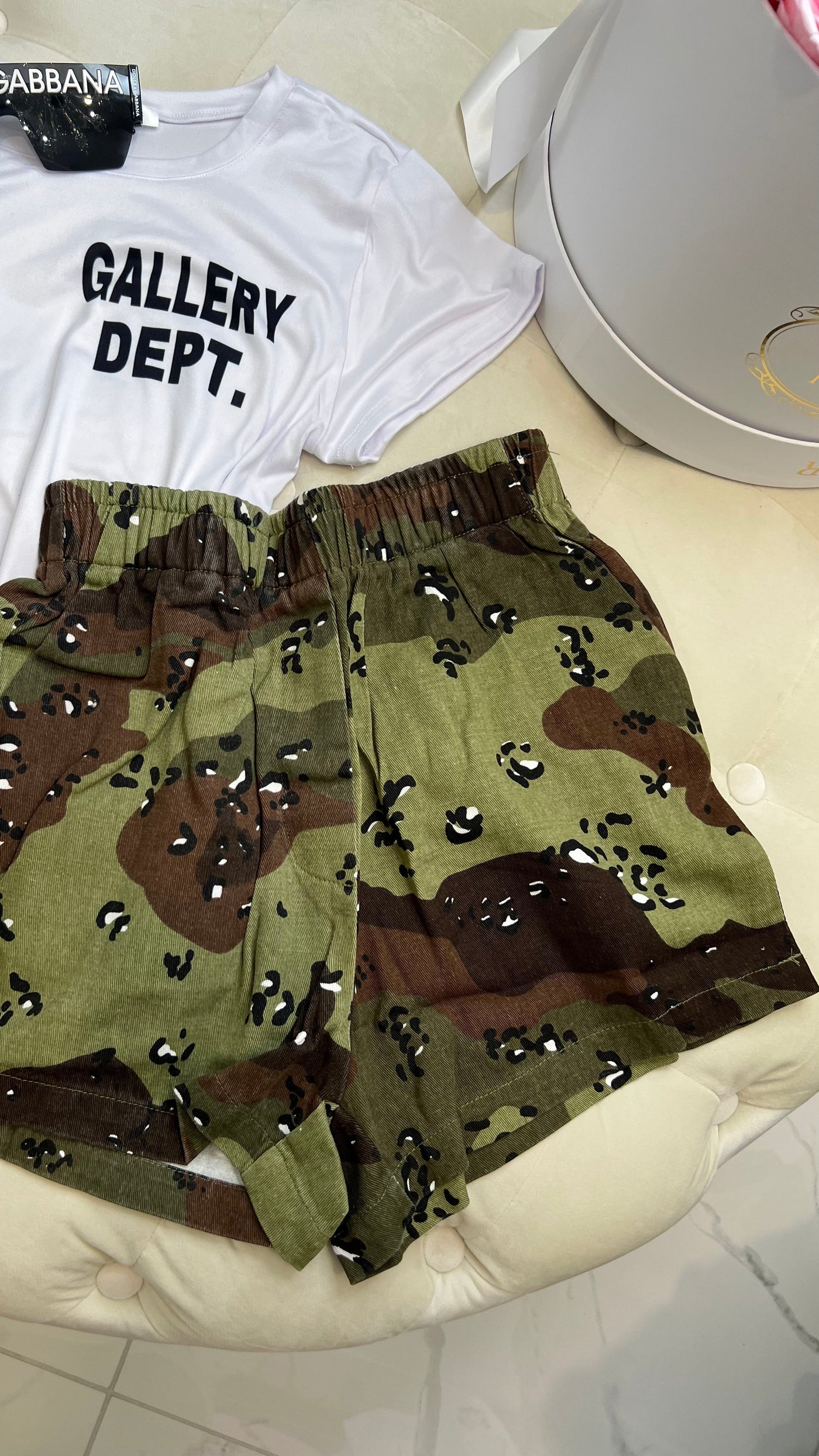 TORY ARMY SHORTS